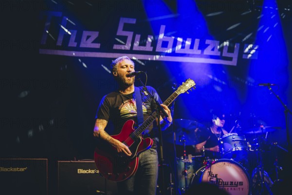 Billy Lunn, singer and guitarist from The Subways live on For Eternity Tour 2025 at Hole44 in