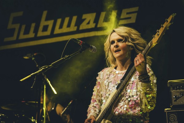 Charlotte Cooper, singer and bass player from The Subways live on For Eternity Tour 2025 at Hole44