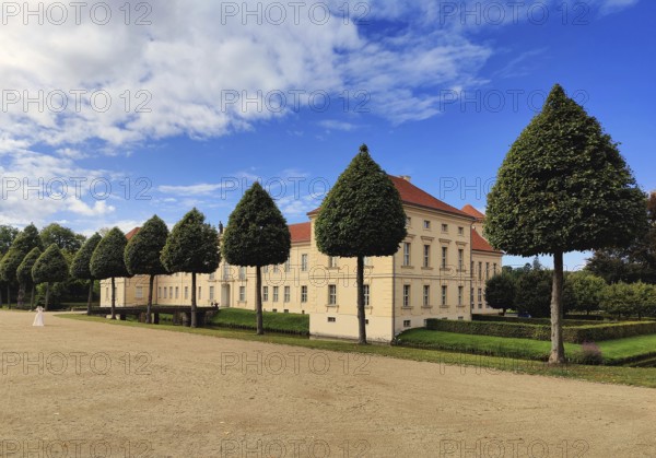 Rheinsberg Castle, countryside, Ostprignitz-Ruppin district, prime example of Friederician Rococo,