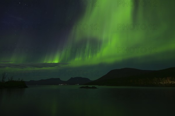 Magical Northern Lights over Abisko, Lapporten and Lake Torneträsk
