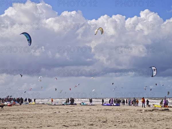California kitesurfing Masters 2025 at the edge of the UNESCO World Heritage Wadden Sea, North Sea,