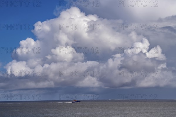 Wadden Sea between the Dutch coast near Eemshaven and the German North Sea island of Borkum, Wadden