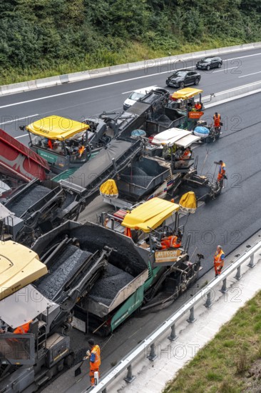 Rehabilitation of the A52 motorway near Essen, an 8 km long section between the Essen-Kettwig