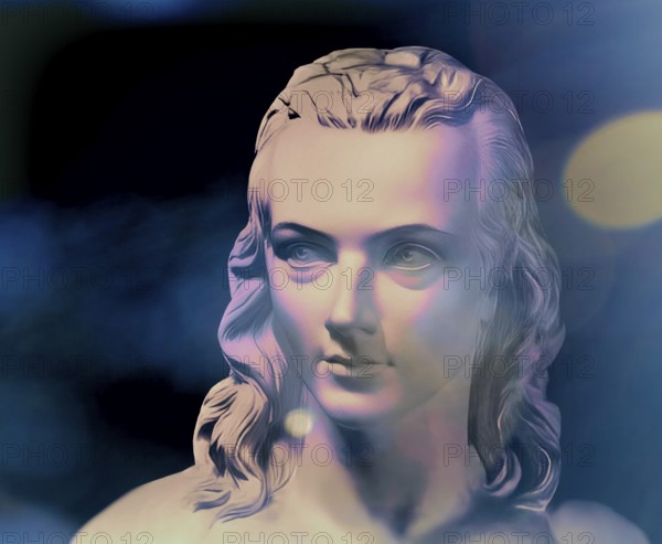 Portrait of Georg Philipp Friedrich Freiherr von Hardenberg, pseudonym and pen name Novalis, 1772 -