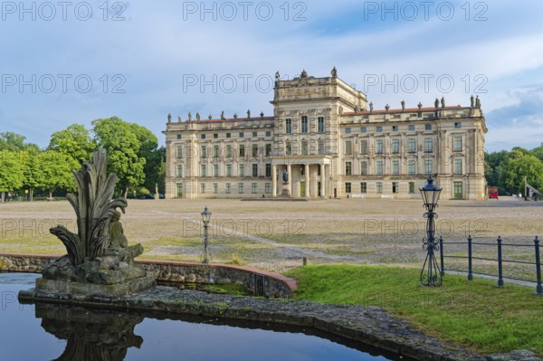 Ludwigslust Palace, built in the Baroque period and characterised by Classicism, with the palace