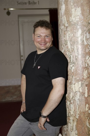 Christian Jährig, winner of the 21st season of Deutschland sucht den Superstar at the show -
