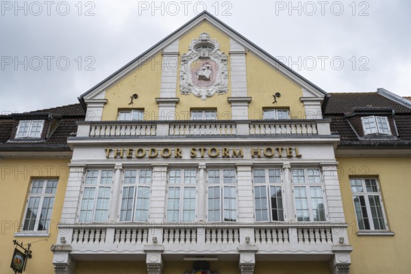Theodor Storm Hotel, Old Town, Husum, North Sea, North Frisia, Schleswig-Holstein, Germany