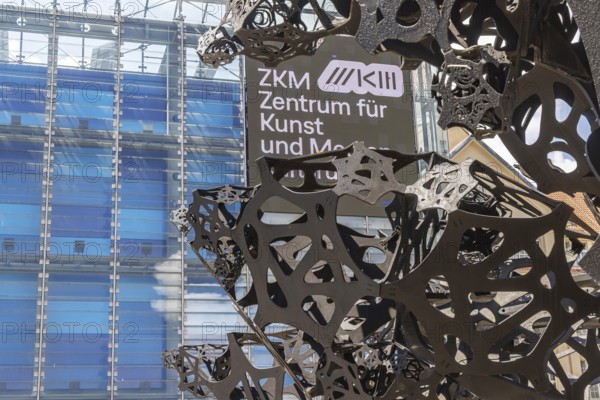 Centre for Art and Media, Museum for Media Technology, ZKM. Exterior view. Karlsruhe,
