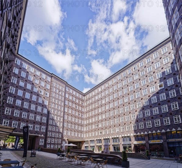 The Sprinkenhof is one of the office buildings constructed in Hamburg's city centre at the