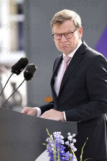 Johann Walter David Rudolf Jo Wadephul, Federal Foreign Minister - Ceremony 70 years of Germany in