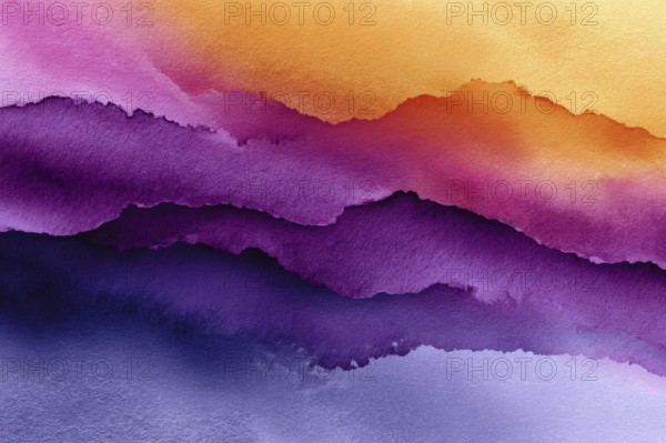 Abstract watercolour acrylic background, AI generated