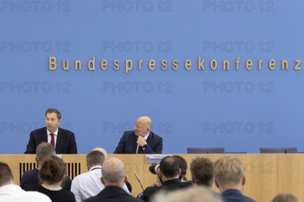 Berlin, Germany - 24 June 2025: Finance Minister Lars Klingbeil presents the draft federal budget