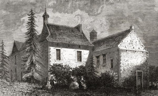 Bourbilly Castle, Château de Bourbilly, Epoisses, Côte-d'Or, department, France, former residence