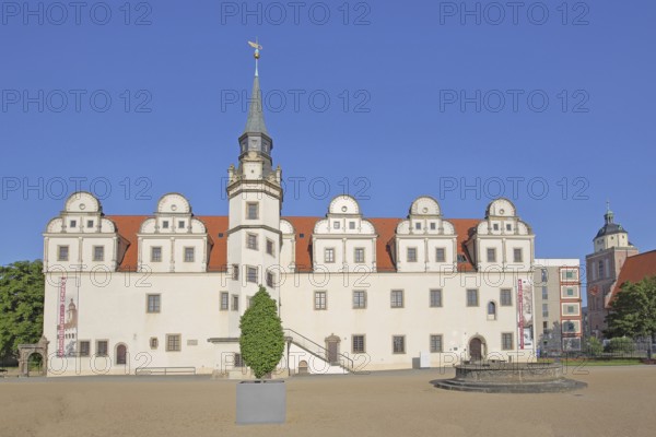 Johannbau built in 1556 Museum of City History, Renaissance, Castle, Dessau, Dessau-Roßlau,