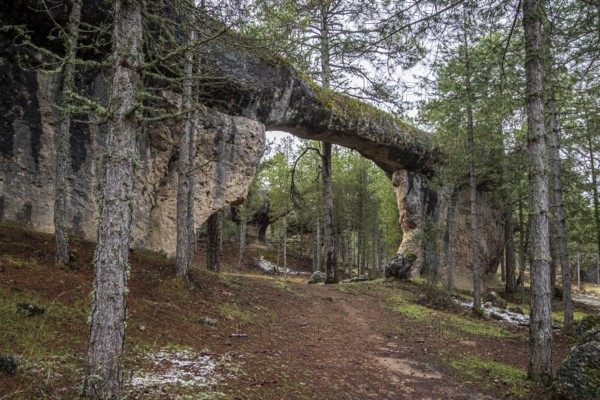 Ciudad encantada, area of rock formations, nature reserve, Cuenca region, Spain