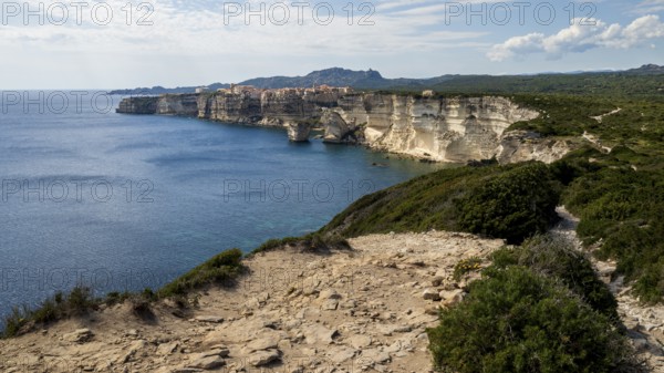 Cliffs, Bonifacio, Corsica, France