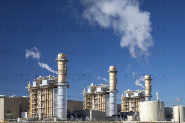 Byesville, Ohio - The Guernsey Power Station, a gas-fired power station in eastern Ohio. The 1.875