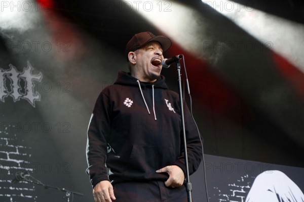 Ice-T (real name Tracy Lauren Marrow), rapper of Body Count ft. Ice-T during her European Tour 2024