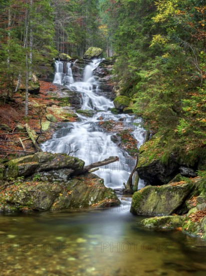 Riesloch nature reserve, Riesloch Falls, Riesloch Falls, Riesbach waterfall, also known as