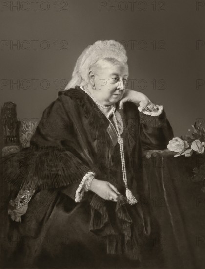 Queen Victoria or Alexandrina Victoria, 1819, 1901, Queen of the United Kingdom of Great Britain