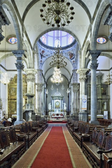 Interior view of the Catholic Church, Nuestra Señora de la Concepción, La Orotava, North Tenerife,