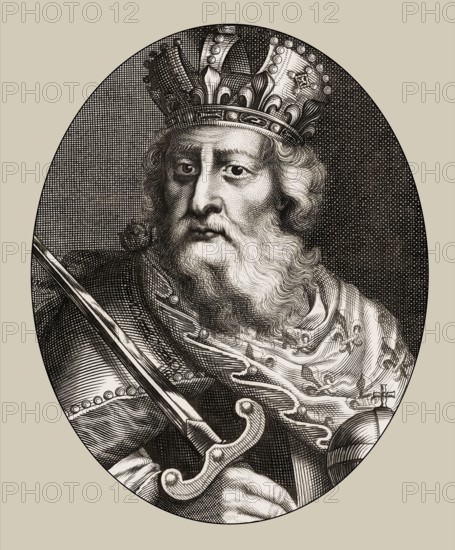 Charlemagne, Charles the Great or Carolus Magnus, 747-814, King of the Franks and Emperor of the