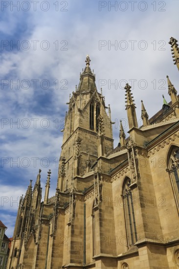 St Mary's Church Reutlingen, sacred building built from 1247 to 1343, cultural monument, Gothic