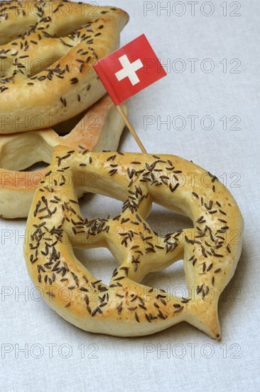 Fastenwähe, pretzel pastry from Basel, Switzerland