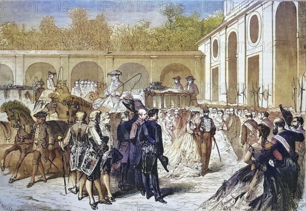 Wedding of the Infanta Maria Isabella d'Orleans-Montpensier, Infanta of Spain and Count Louis