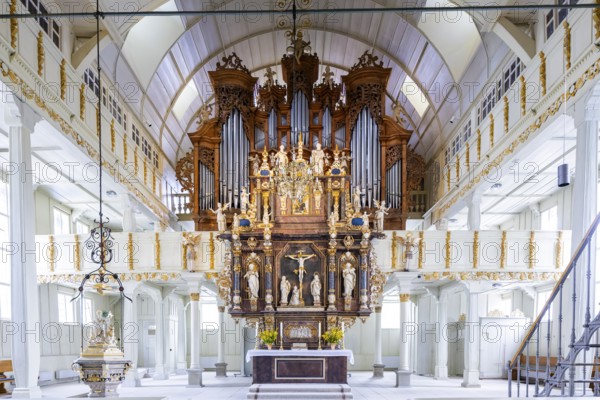 The Protestant-Lutheran Marktkirche zum Heiligen Geist is the historic main church in the Clausthal