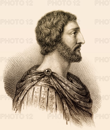 Charlemagne, Charles the Great or Carolus Magnus, 747-814, King of the Franks and Emperor of the