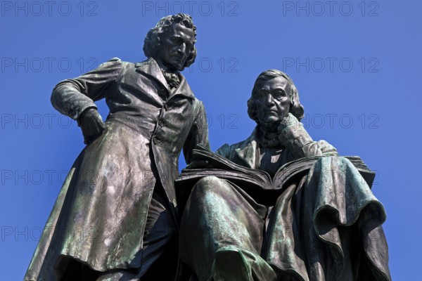 Brothers Grimm National Monument, Neustädter Marktplatz, starting point of the German Fairy Tale