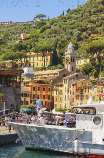 Portofino harbour, Portofino, Liguria, Italy