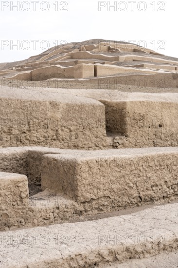 Adobe pyramids at Cahuachi, Cahuachi ceremonial center, Nazca, Peru