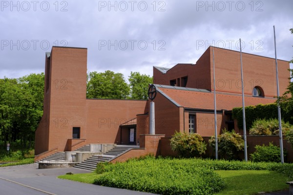 St Michael's Church, Casteller Ring Community, on the Schwanberg, Steigerwald nature park Park,