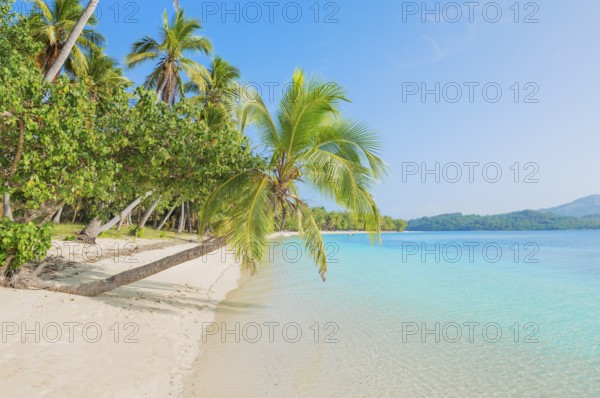 Tropical beach, Nanuya Lailai Island, Yasawa island group, Fiji, South Pacific islands, Pacific