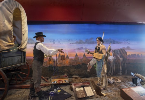 Elko, Nevada - The California Trail Interpretive Center tells the story of the emigrants who