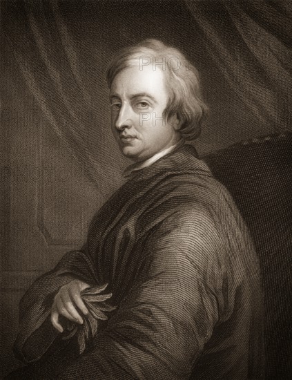 John Dryden, 1631 - 1700, an English poet, literary critic and playwright, John Dryden, 1631 -