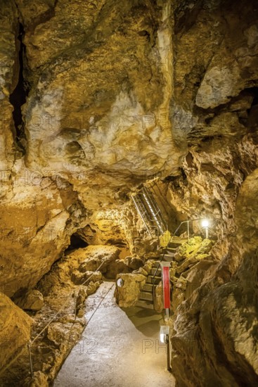 Laichingen Deep Cave, Swabian Alb. This attraction is the only shaft cave in Germany that has been