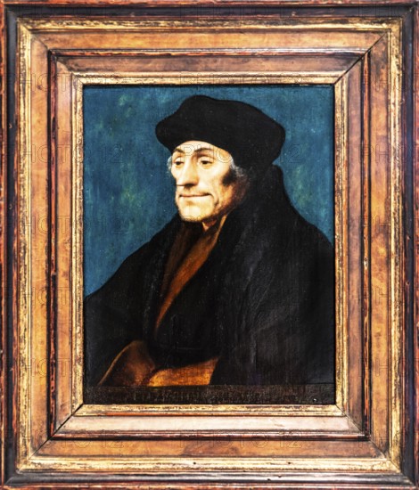 Portrait of Desiderius Erasmus, 1532 by Hans Holbein the Younger, FENIX, museum on the theme of