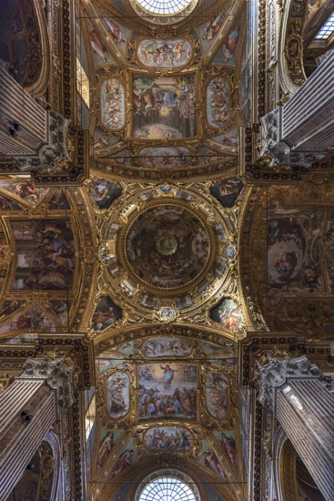 Vault with dome of the Basilica della Santissima Annunziata del Vastato, Piazza della Nunziata, 4,