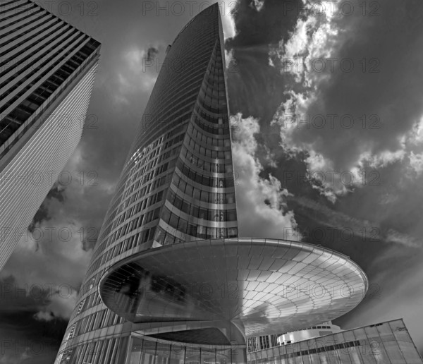 Modern office building, La Défence, the New High City District, the largest office district in