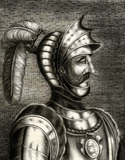 William I, ca. 1028, 1087, known as William the Conqueror, the first Norman King of England,