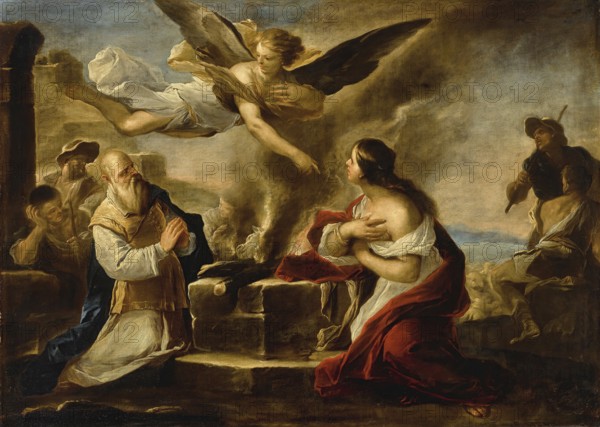 Luca Giordano (b. 18 October 1634, d. 3 January 1705), called Fa Presto, Italian painter and etcher