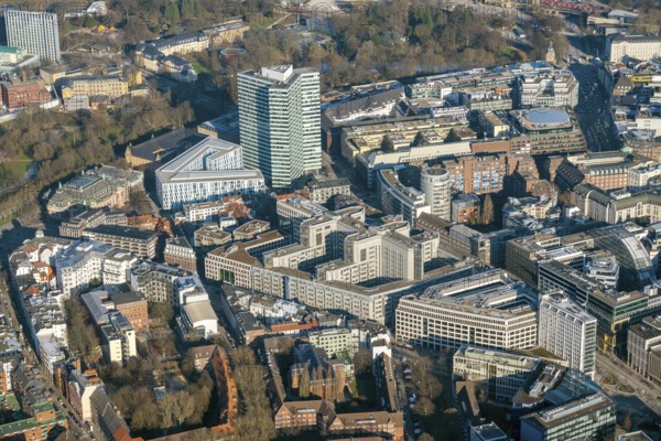 Hamburg, Neustadt, Gängeviertel, Kaiser-Wilhelm-Straße, Axel-Springer-Platz, office, palace,