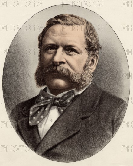 William Henry Waddington, 1826-1894, French statesman who was Prime Minister in 1879, Historical,