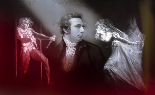 Henry Fuseli or Johann Heinrich Füssli, 1741 – 1825, Swiss painter, draughtsman and writer,