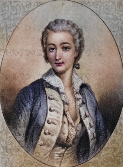 Marie Jeanne, comtesse du Barry (born 19 August 1743 in Vaucouleurs, Lorraine, died 8 December 1793