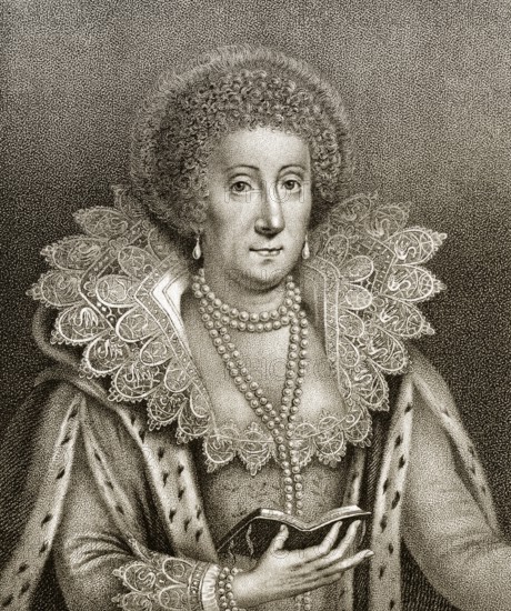 Mary Herbert, Countess of Pembroke, née Sidney, 1561-1621, an English author and poet