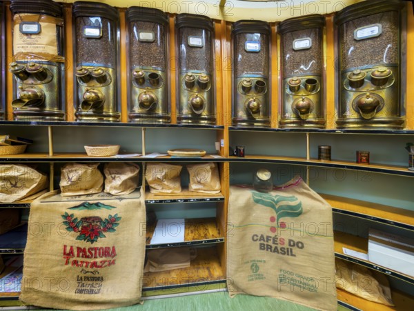 Historic coffee sales